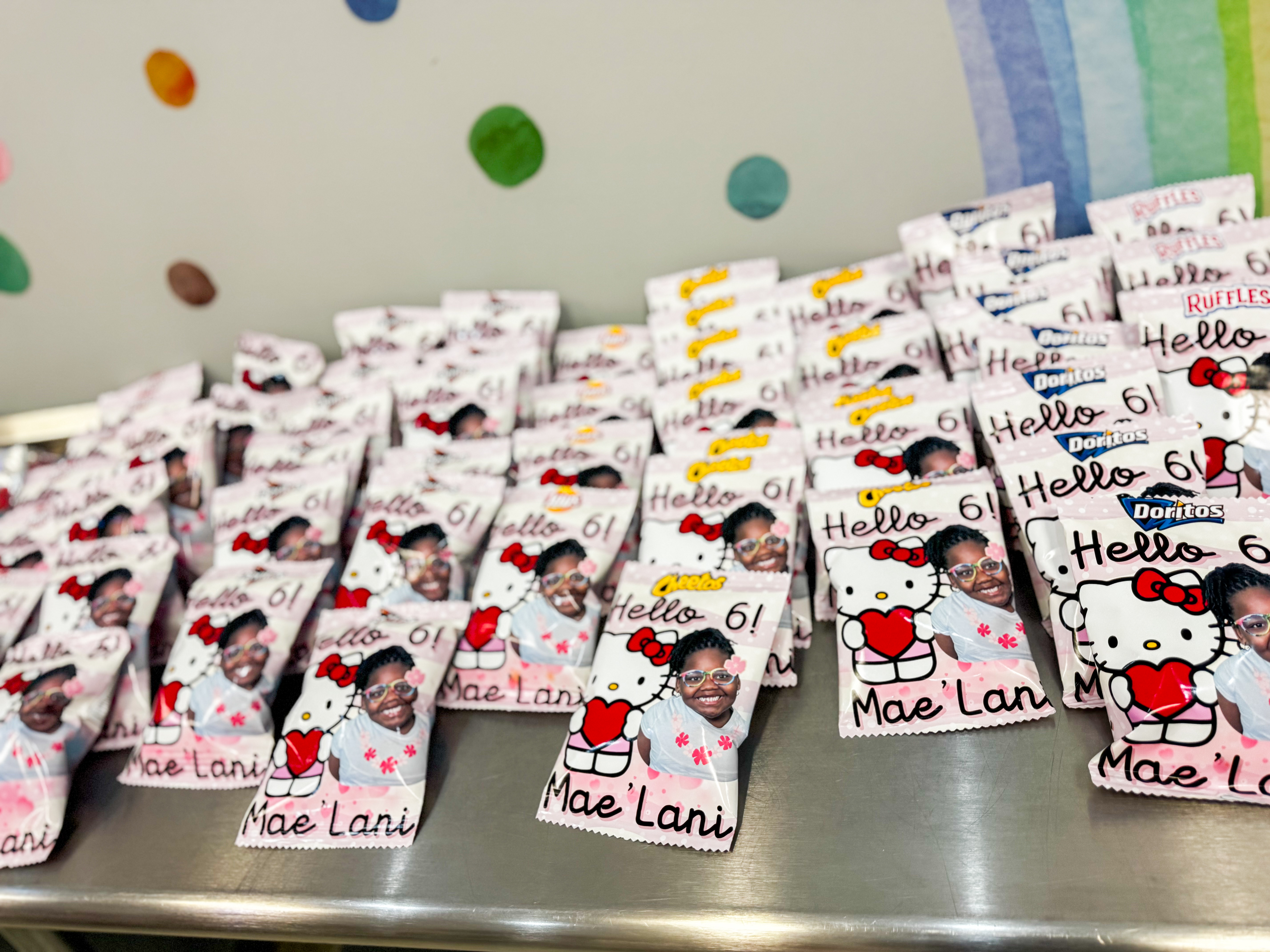 Cherry themed balloon backdrop and decorations